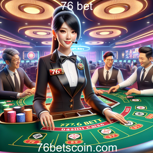 A Experiência do Cassino em Casa: Conheça a Categoria 'Ao Vivo' do 76 Bet